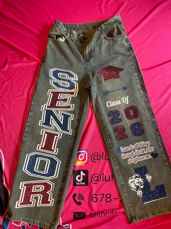 Custom Senior Jeans