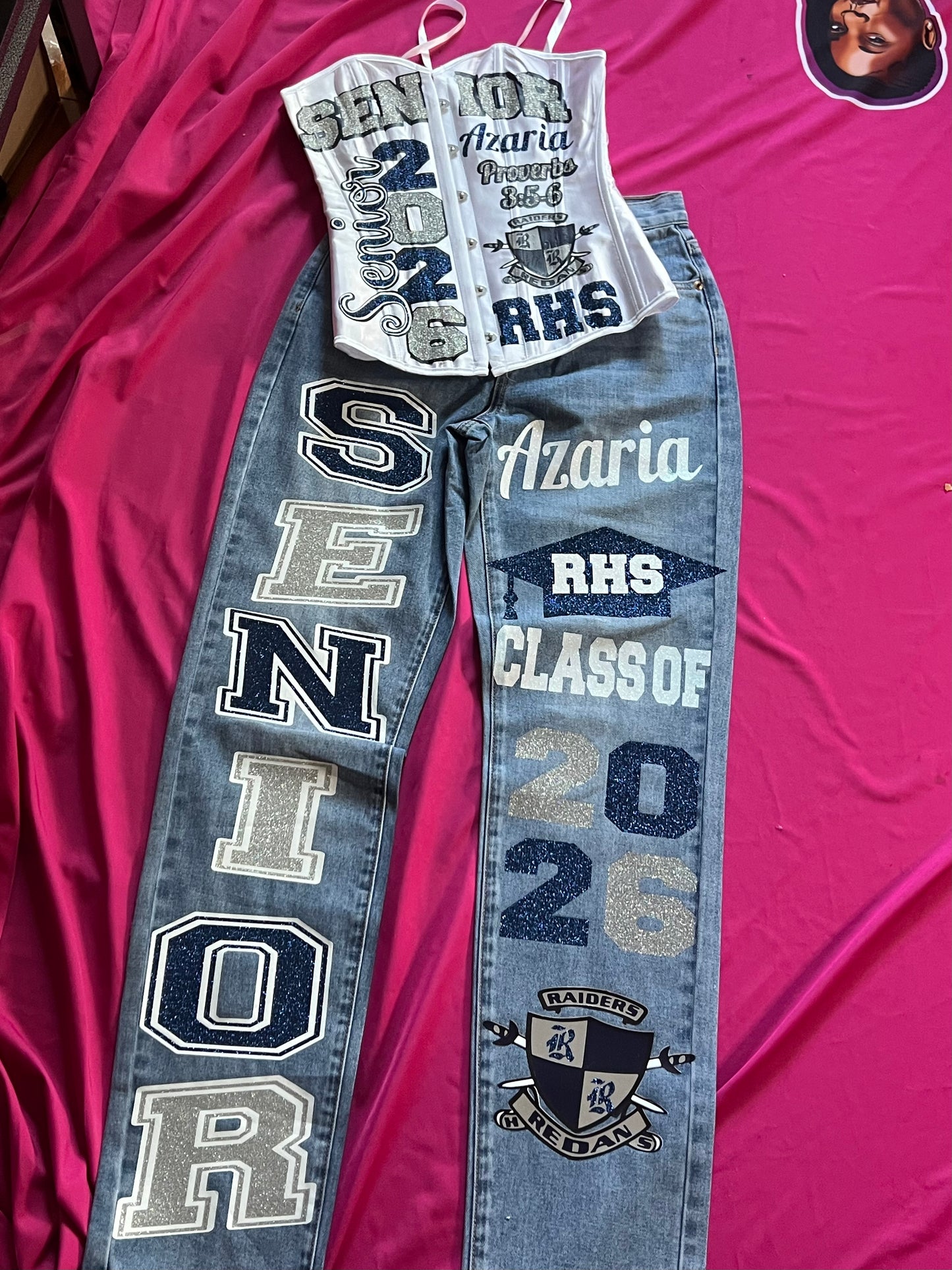 Corset + Jeans Set — Valentine Special 💋