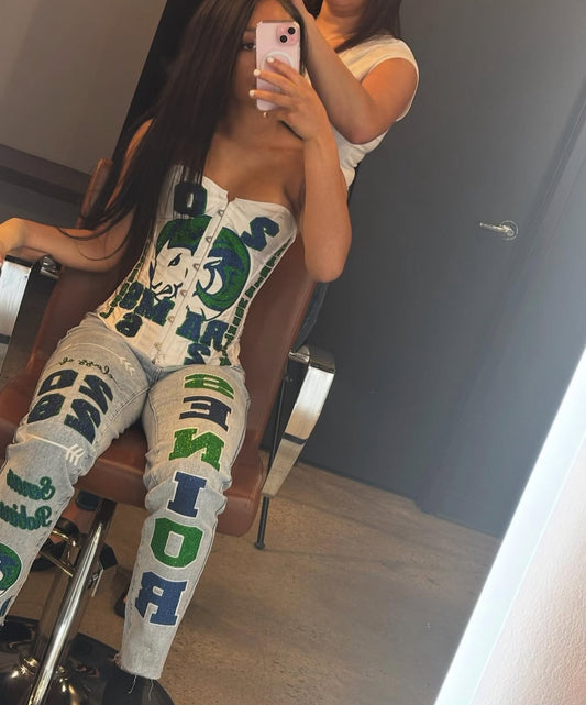 Corset + Jeans Set — Valentine Special 💋