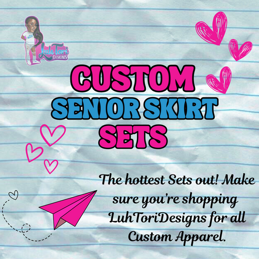 Custom Tennis Skirt Set
