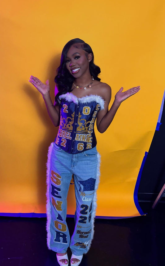 Corset + Jeans Set — Valentine Special 💋